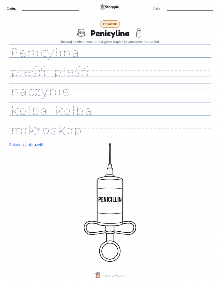 Ćwiczenie Pisania