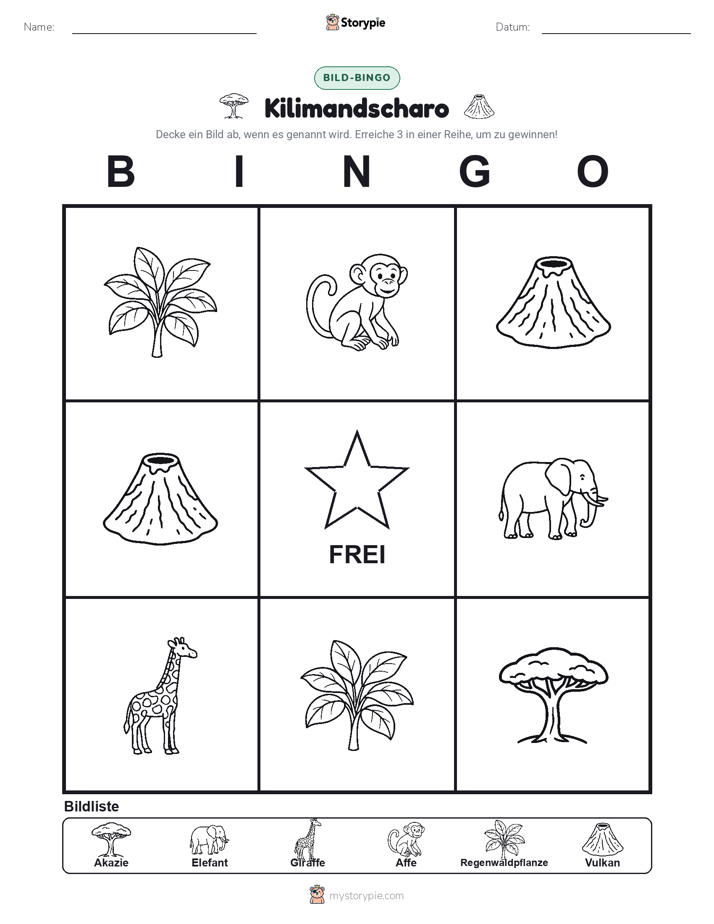 Bild-Bingo