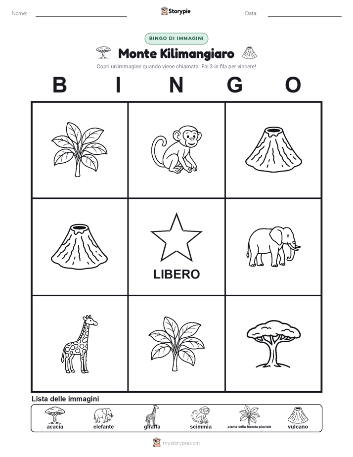 Bingo delle Immagini