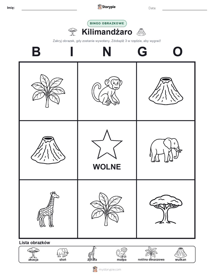 Bingo obrazkowe