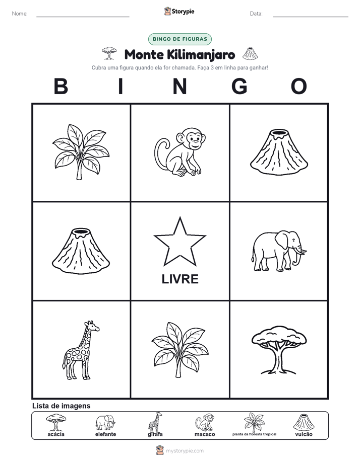 Bingo de Imagens