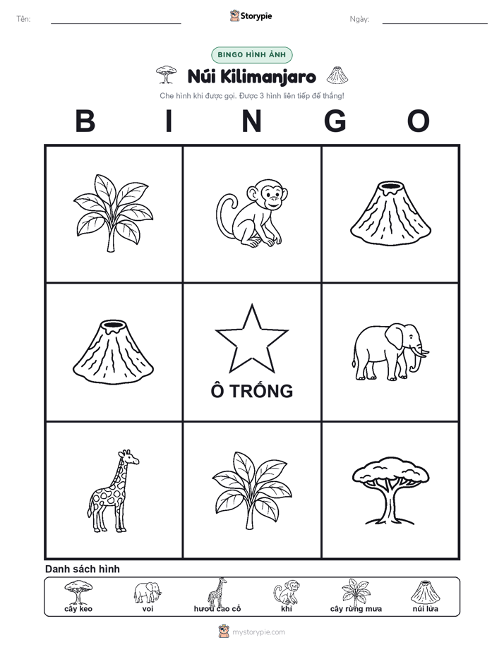 Bingo Hình Ảnh