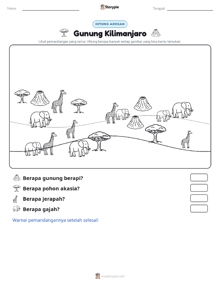 Adegan Menghitung