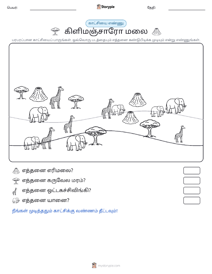 எண்ணிக்கை காட்சி