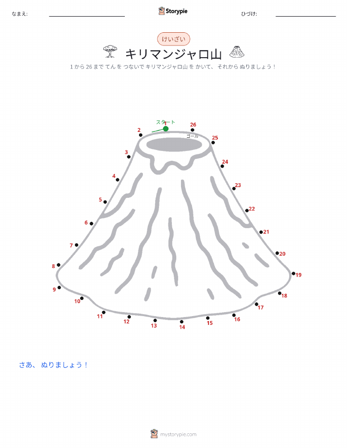 点つなぎ
