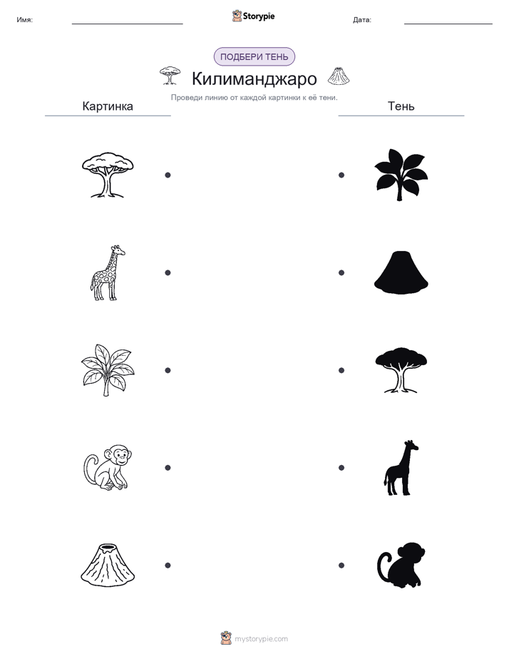 Сопоставление теней