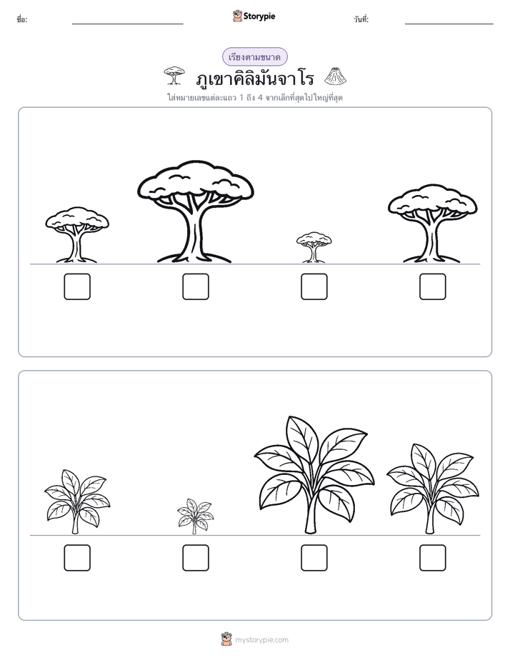 ลำดับขนาด