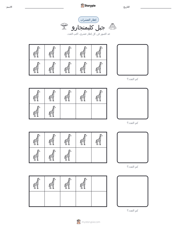 إطار العشرة