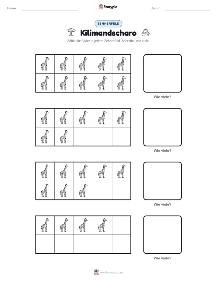 Zehnerrahmen