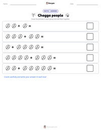 Chagga people printable worksheet preview