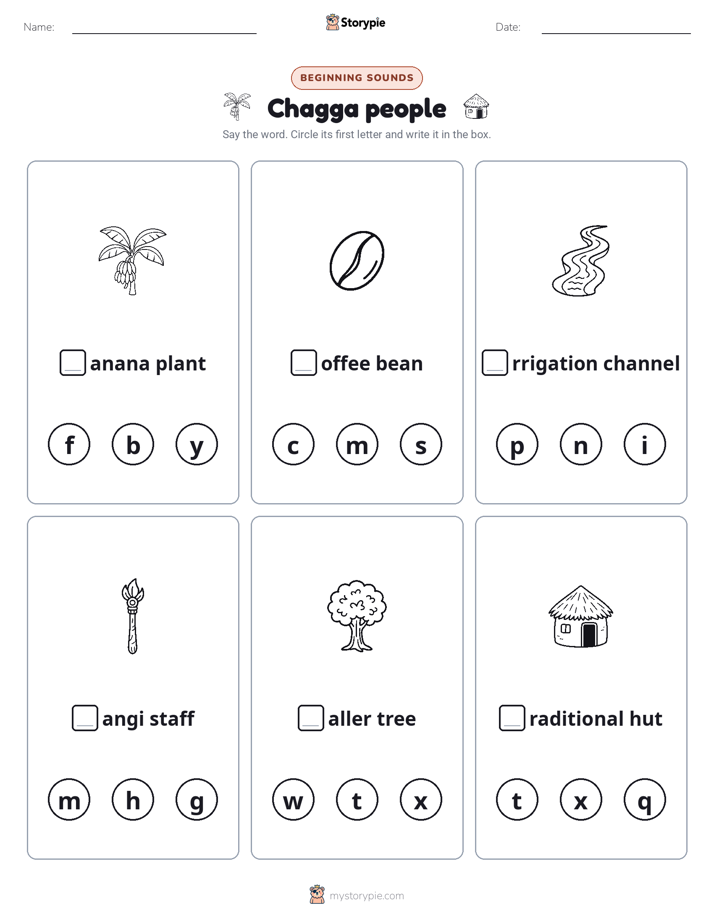 Beginning Sounds
