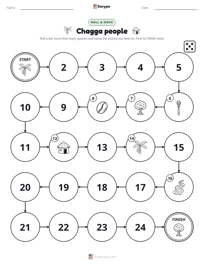 Roll & Move Game