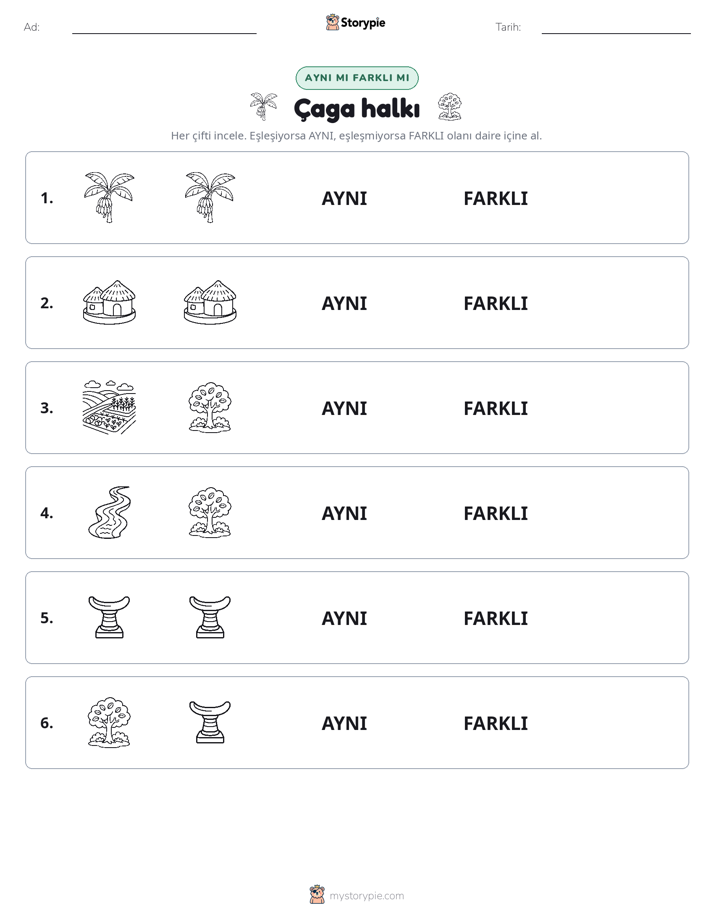 Aynı mı Farklı mı