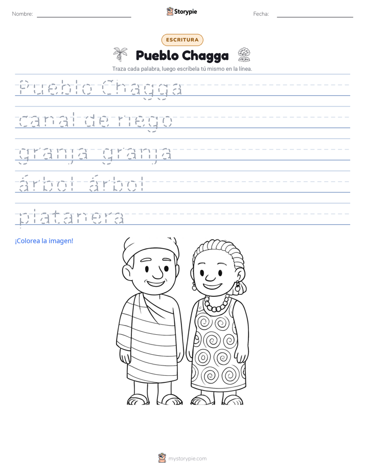 Práctica de Escritura