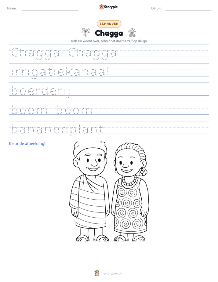 Schrijf Oefening