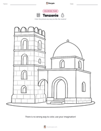 Tanzania printable worksheet preview