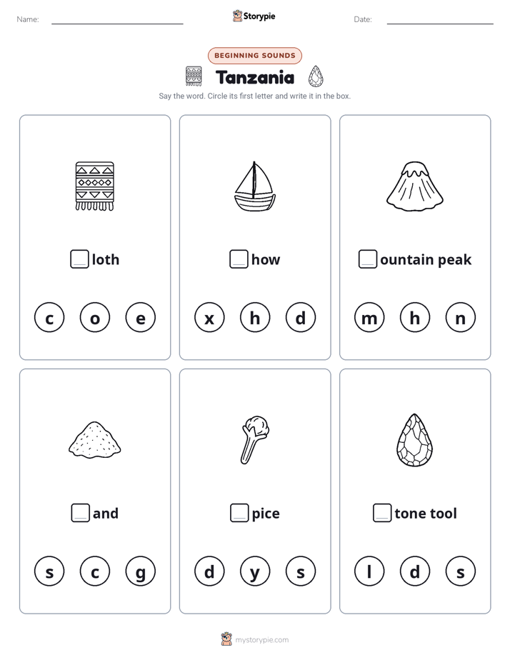 Beginning Sounds