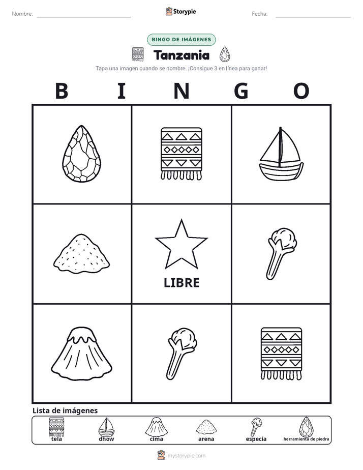 Bingo de Imágenes