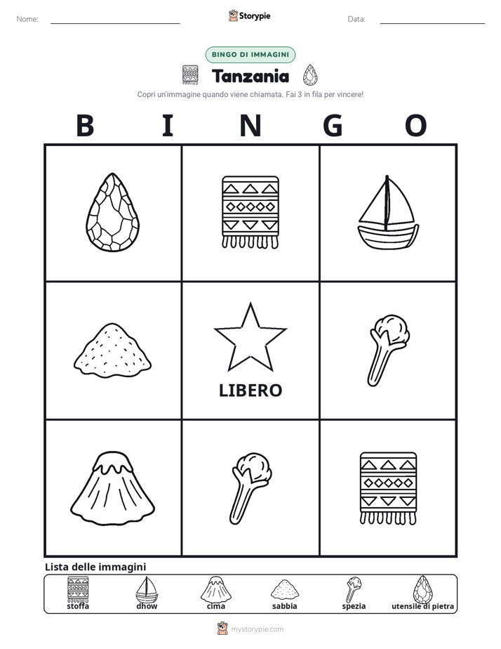 Bingo delle Immagini