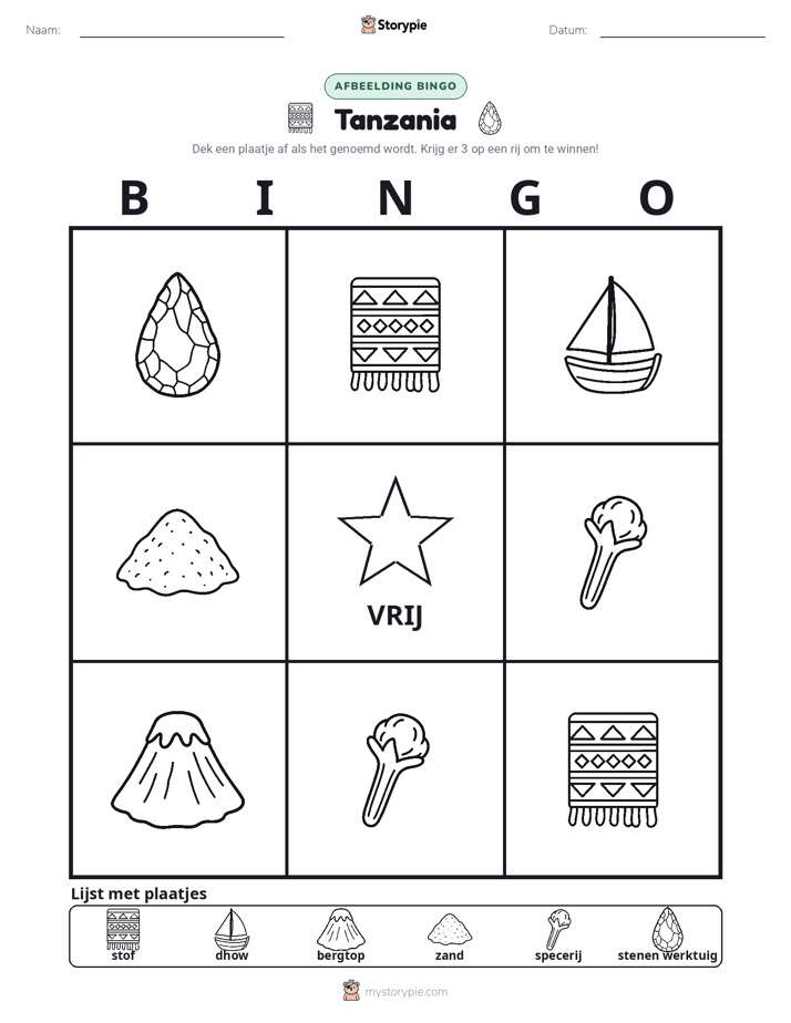 Afbeelding Bingo