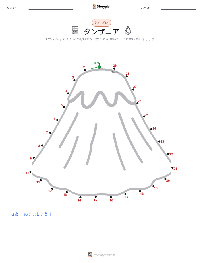 点つなぎ