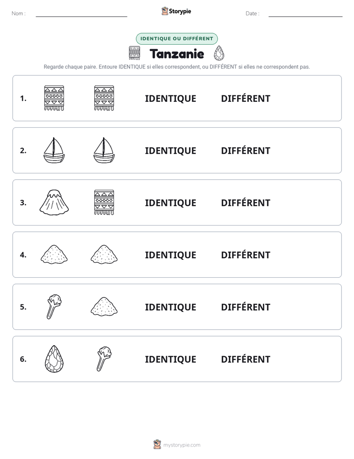 Identique ou Différent