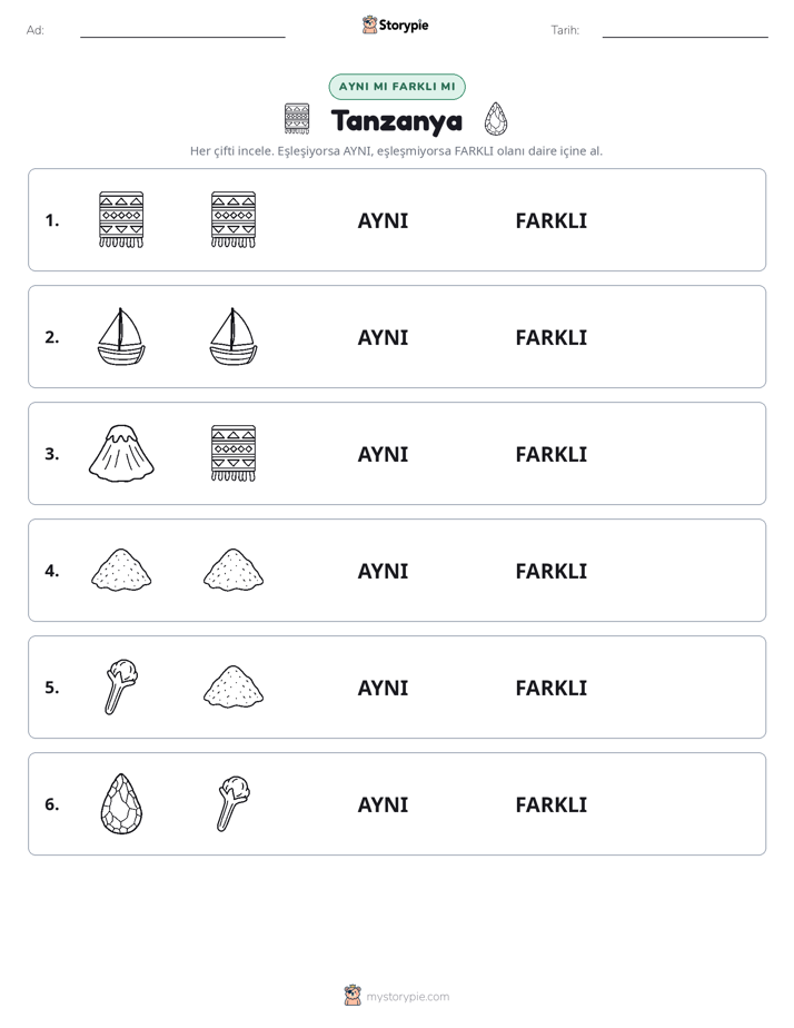 Aynı mı Farklı mı