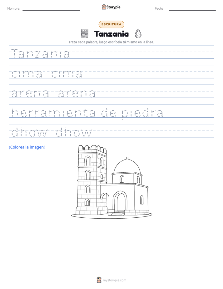 Práctica de Escritura