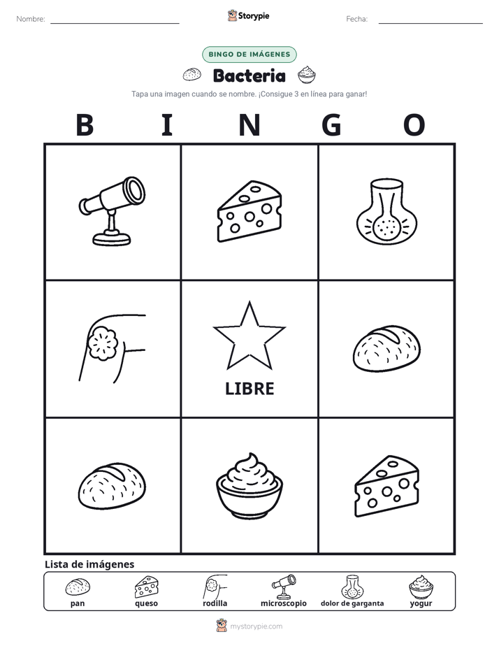 Bingo de Imágenes