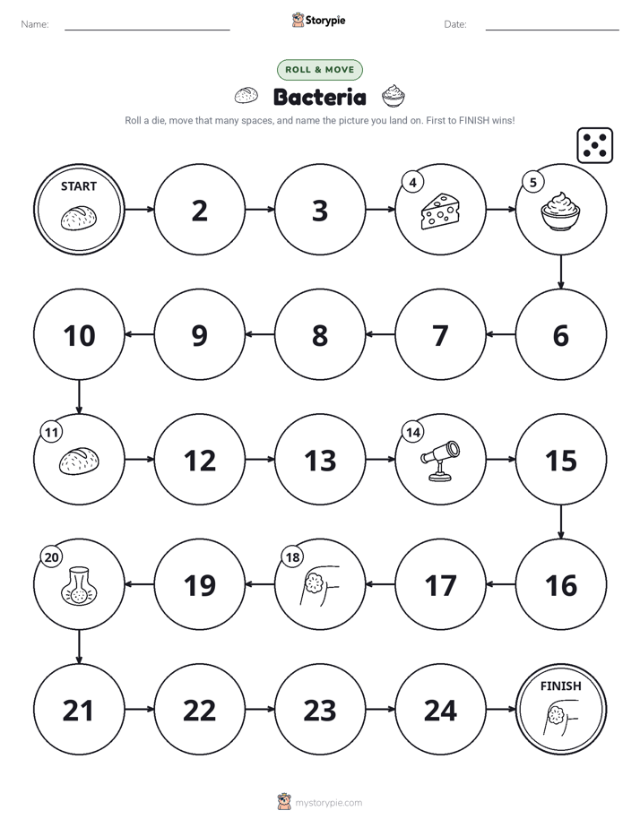 Roll & Move Game