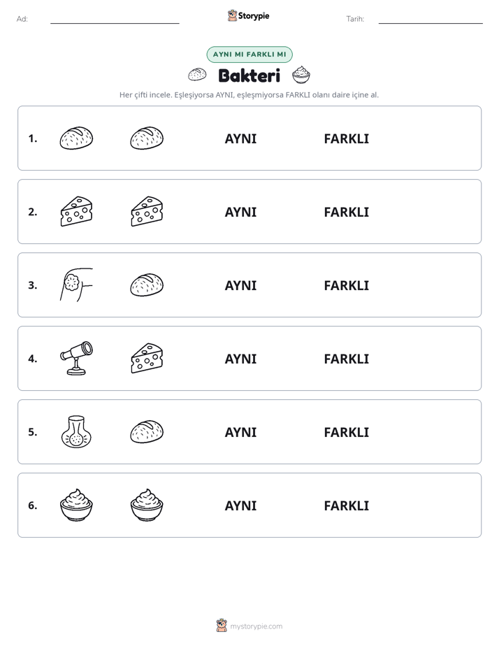Aynı mı Farklı mı