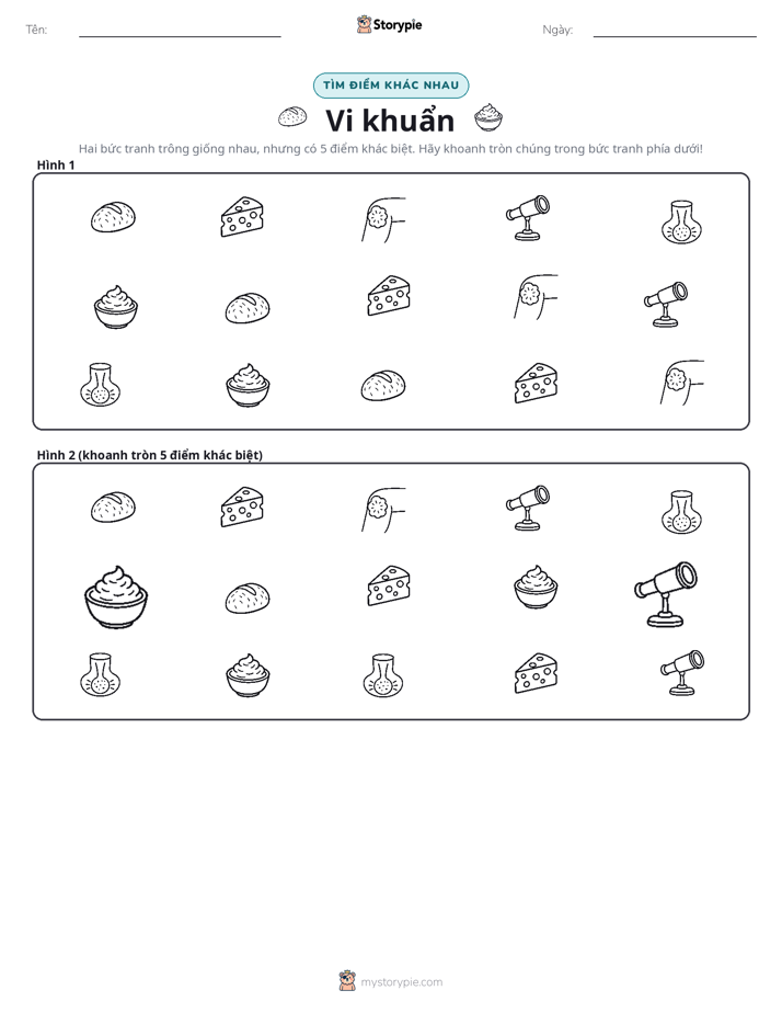 Tìm Sự Khác Biệt