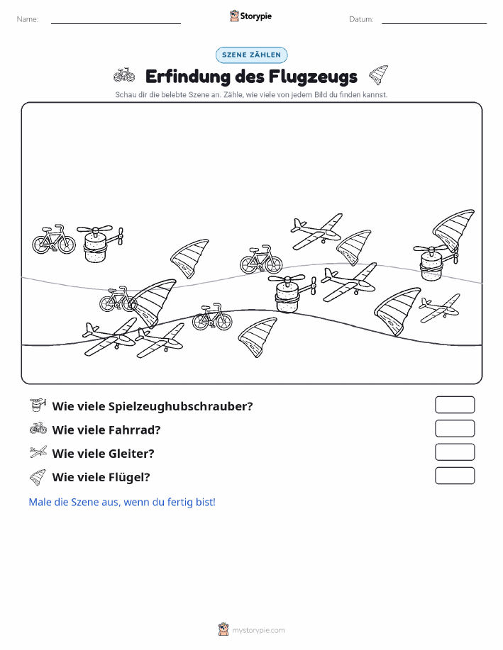 Zähl-Szene