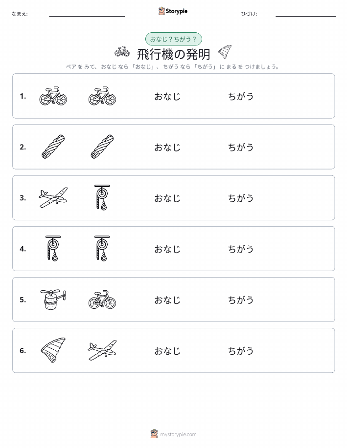 同じか違うか