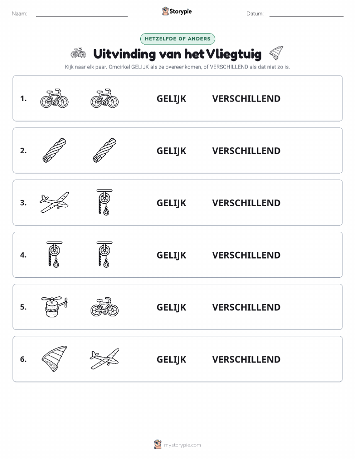 Zelfde of Verschillend