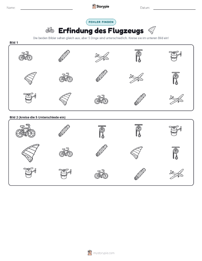 Finde den Unterschied