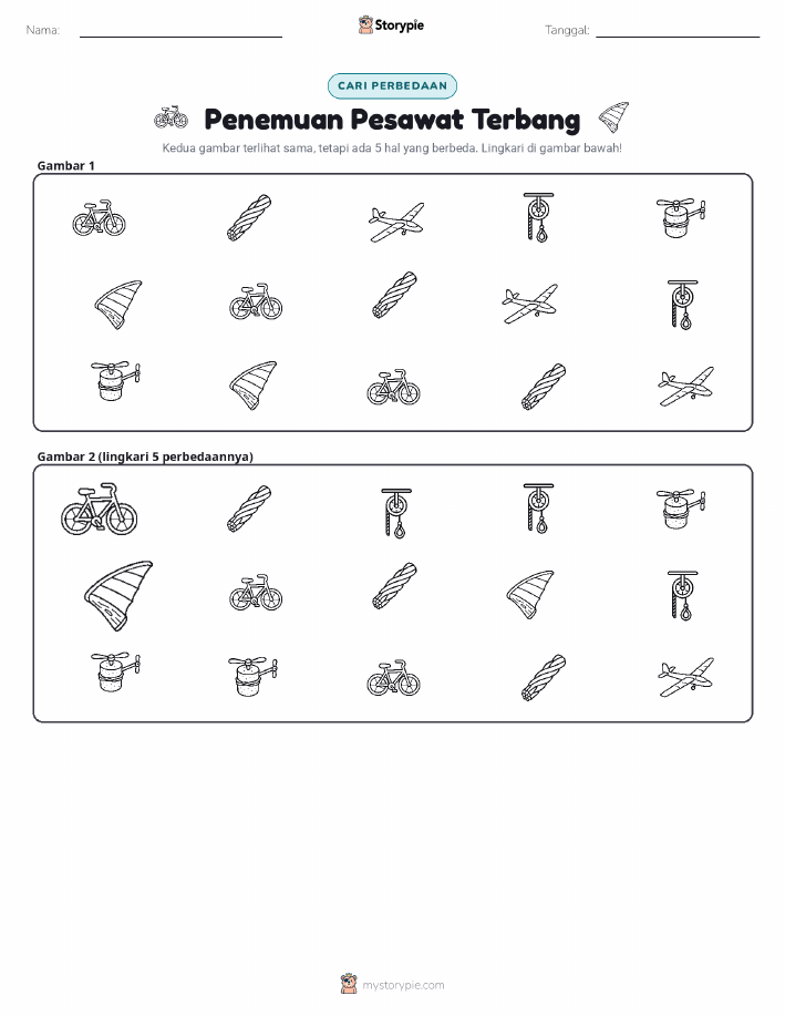 Temukan Perbedaannya