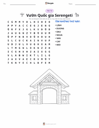 Xem trước tài liệu in sẵn Vườn quốc gia Serengeti