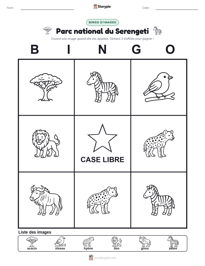 Bingo d'Images