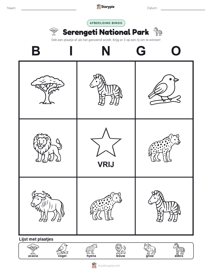 Afbeelding Bingo