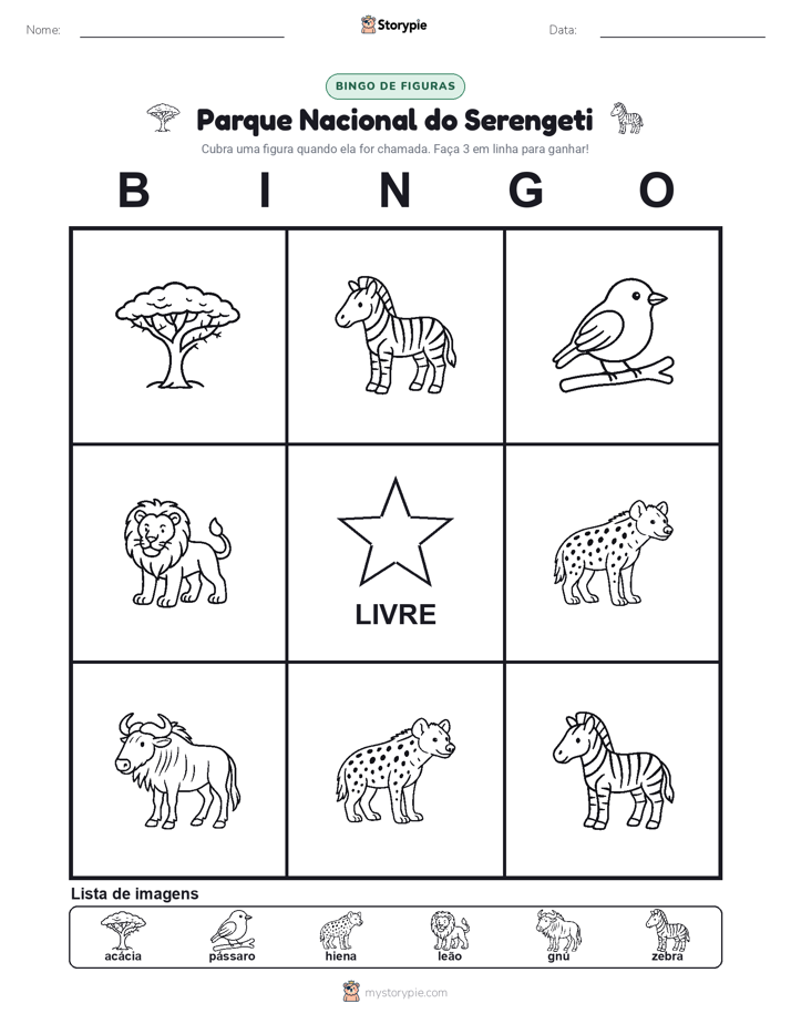 Bingo de Imagens
