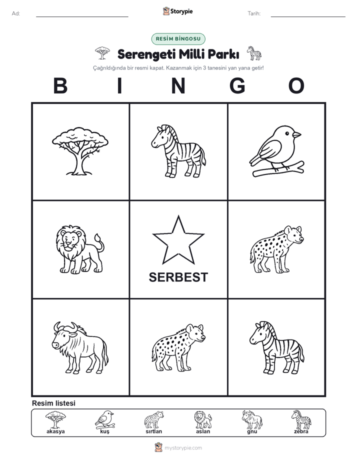 Resim Bingo