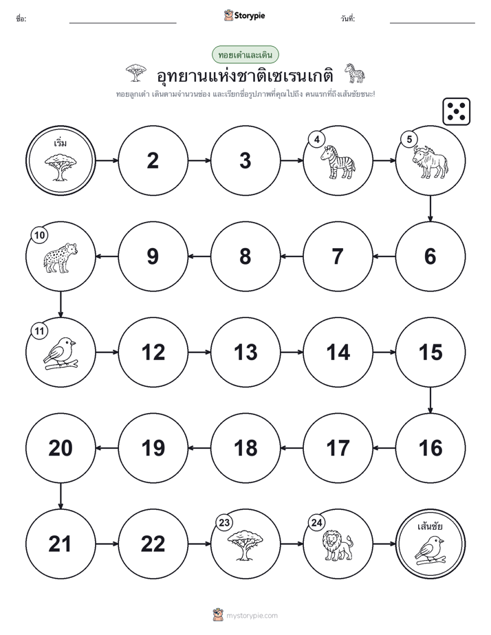เกมโรล & เคลื่อนที่