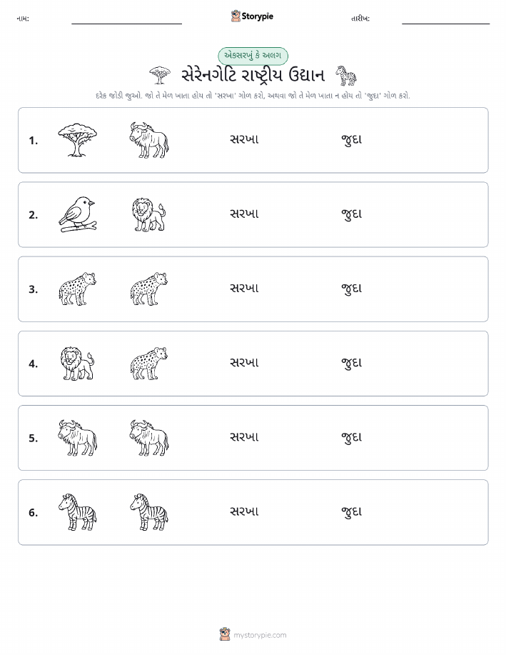 સમાન કે અલગ
