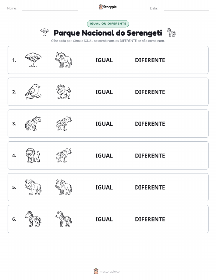Igual ou Diferente
