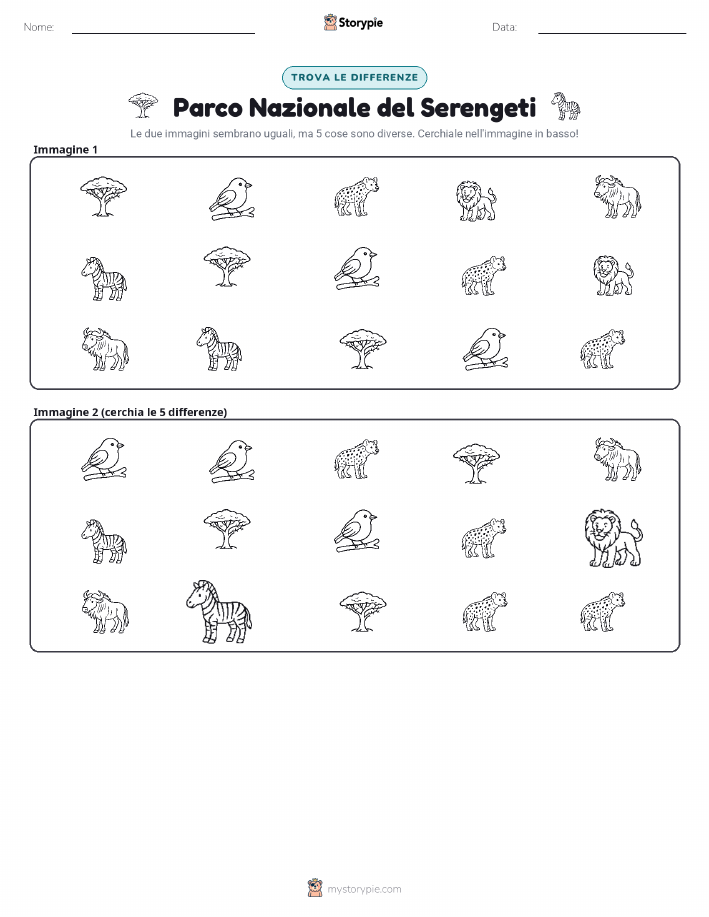Trova le Differenze