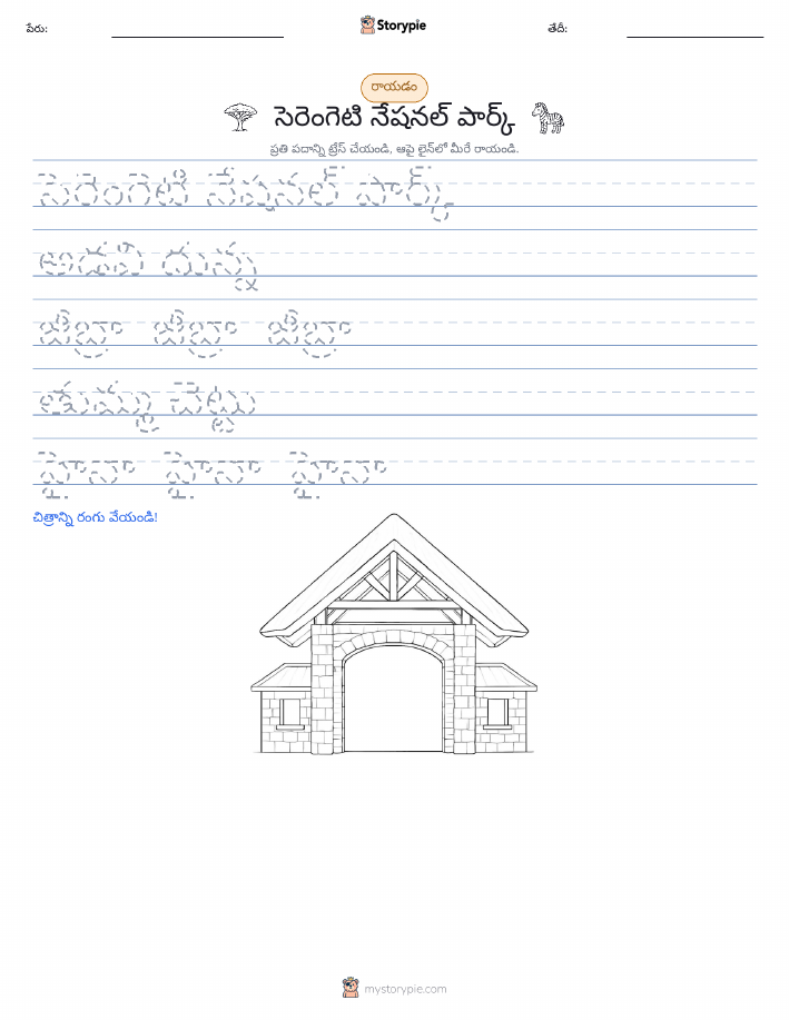 రాయడం సాధన