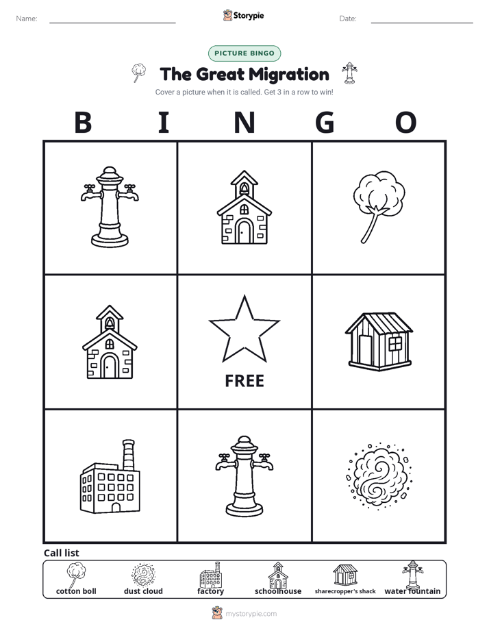 Picture Bingo