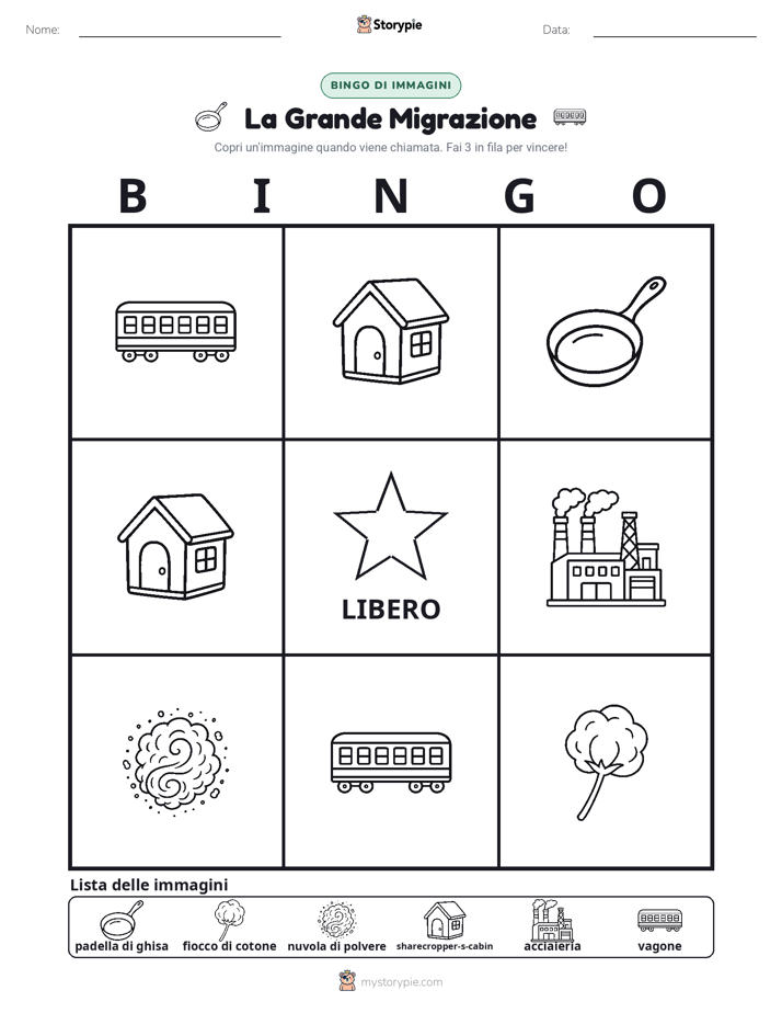 Bingo delle Immagini