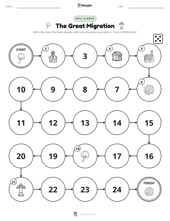 Roll & Move Game